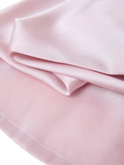 Blushing Skies Silk Pajama Set In Mulberry Silk - Afterglow Rose