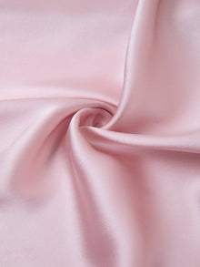 Blushing Skies Silk Pajama Set In Mulberry Silk - Afterglow Rose