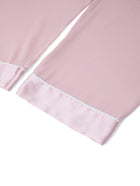 Blushing Skies Silk Pajama Set In Mulberry Silk - Afterglow Rose