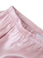 Blushing Skies Silk Pajama Set In Mulberry Silk - Afterglow Rose