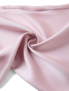 Blushing Skies Silk Pajama Set In Mulberry Silk - Afterglow Rose