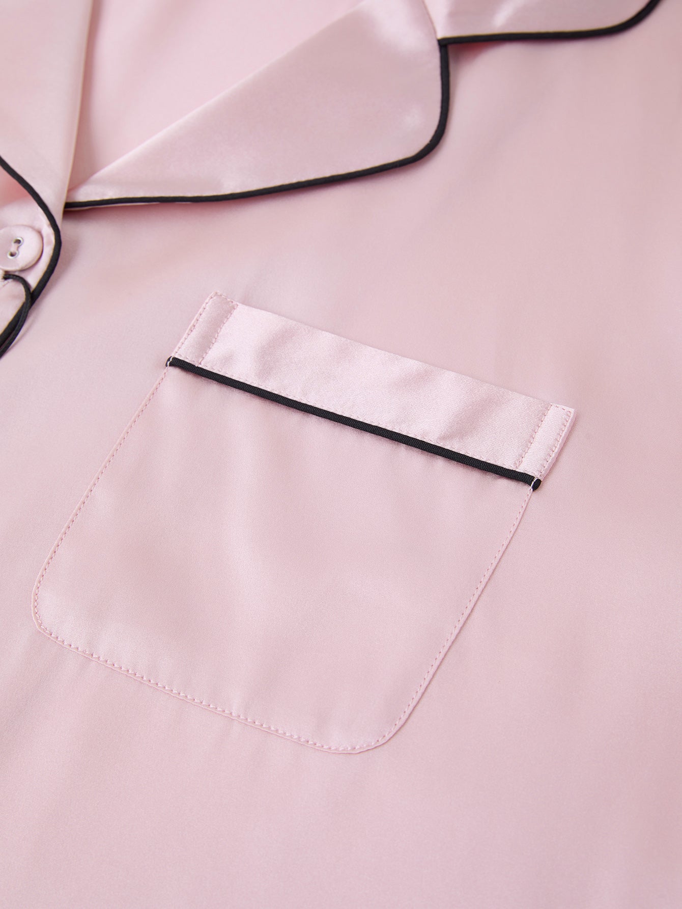Blushing Skies Short Sleeve and Tap Pants Set In Mulberry Silk - Peach Sorbet