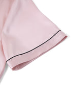 Blushing Skies Short Sleeve and Tap Pants Set In Mulberry Silk - Peach Sorbet