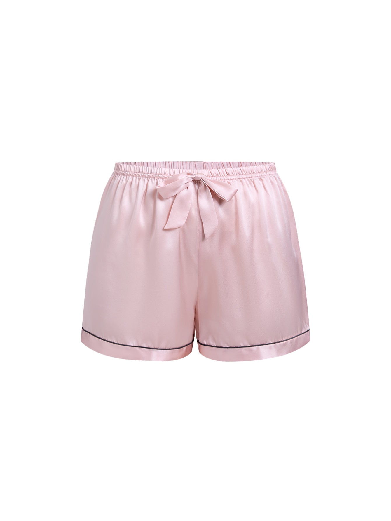 Blushing Skies Short Sleeve and Tap Pants Set In Mulberry Silk - Peach Sorbet