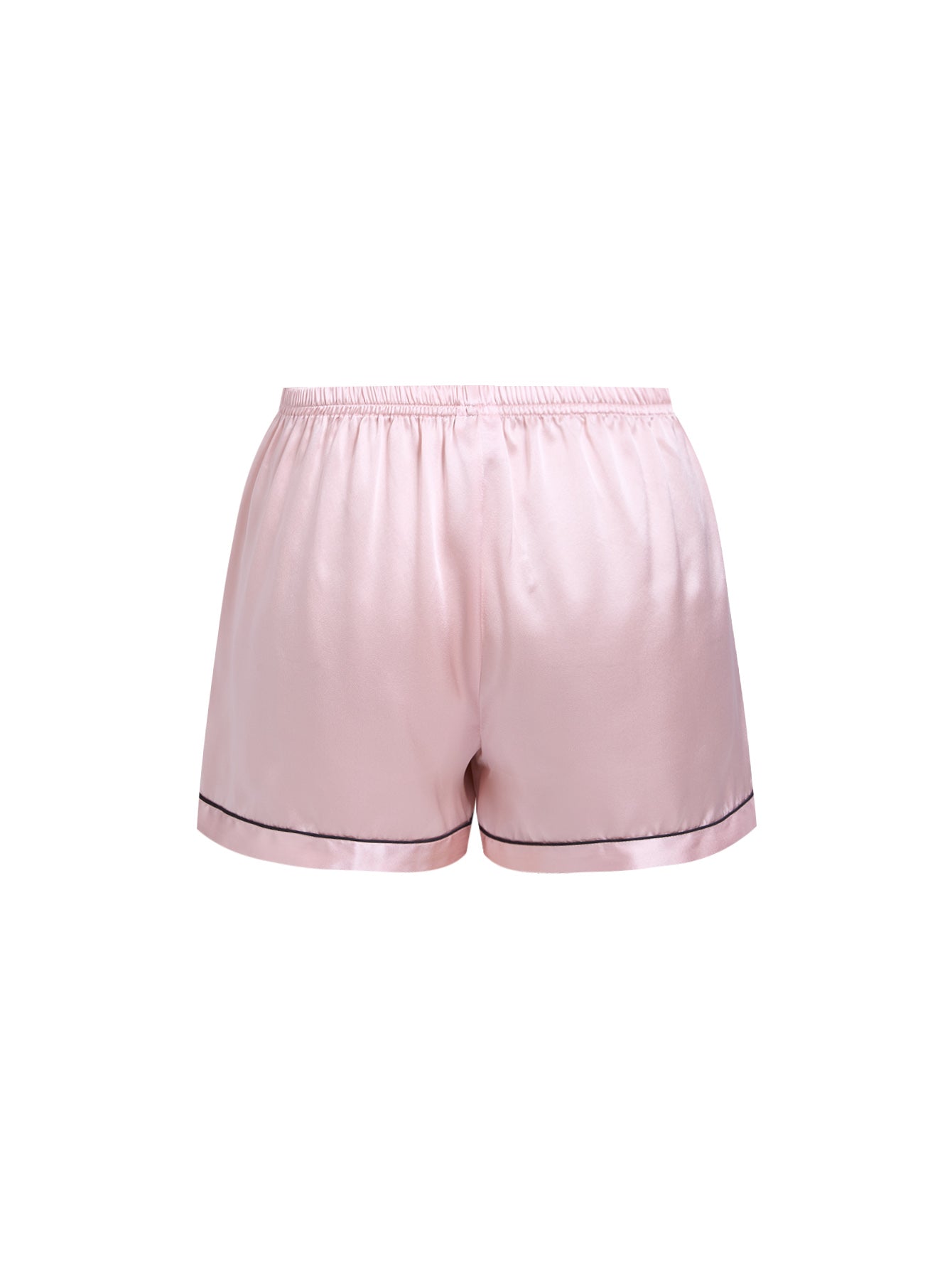 Blushing Skies Short Sleeve and Tap Pants Set In Mulberry Silk - Peach Sorbet
