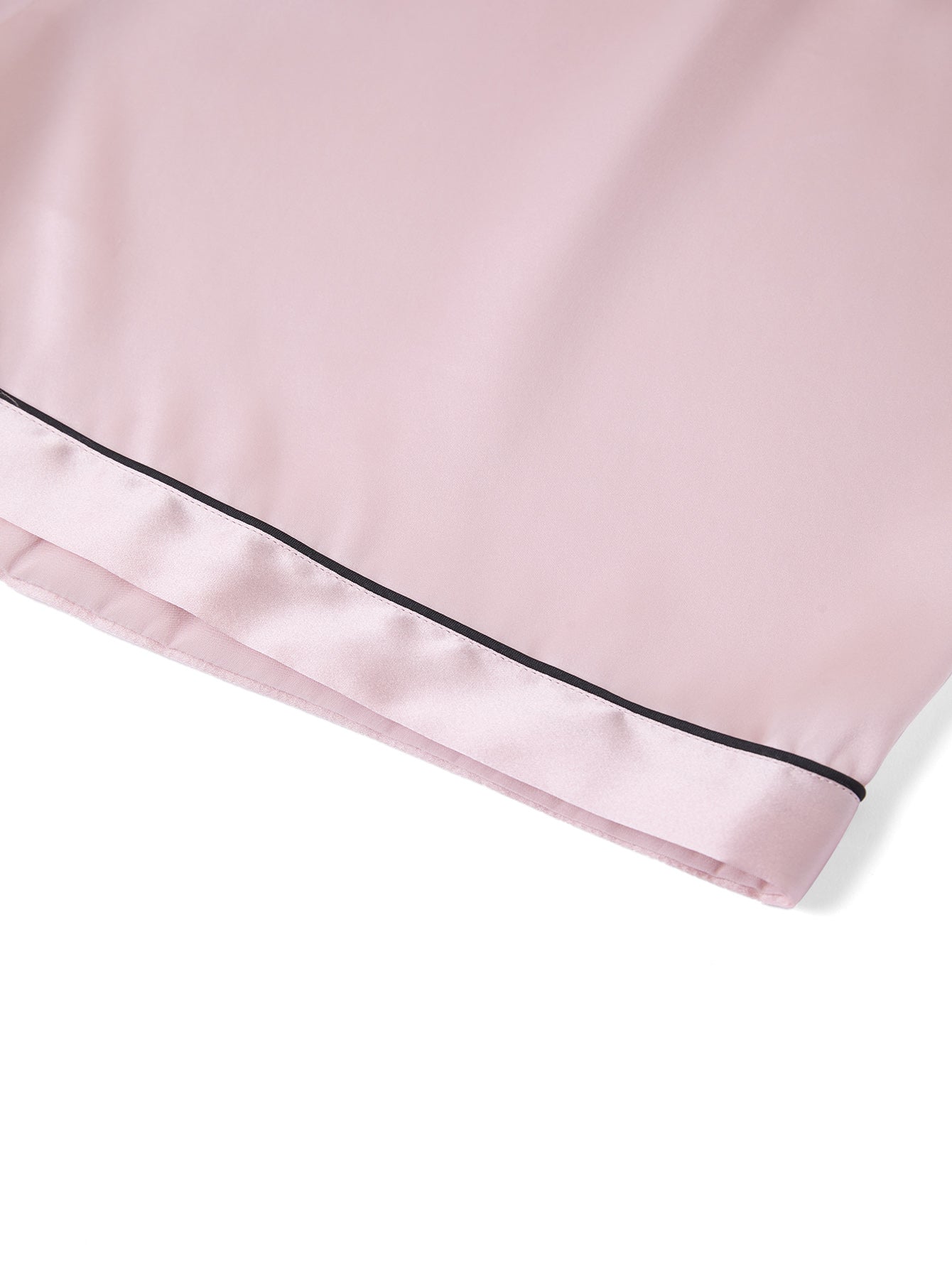 Blushing Skies Short Sleeve and Tap Pants Set In Mulberry Silk - Peach Sorbet