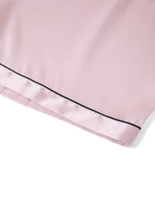 Blushing Skies Short Sleeve and Tap Pants Set In Mulberry Silk - Peach Sorbet