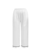 Lunar Glow Silk Pajama Set In Mulberry Silk - Lunar Halo